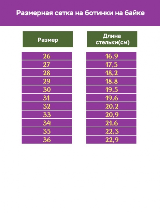 Ботинки на байке 201-124